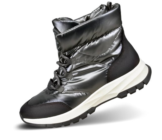 Bugatti Stiefel Athena Tex metallics grau Damen